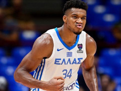 Greek Mens Basketball Team Secures First Victory with Giannis Scoring 32 Points